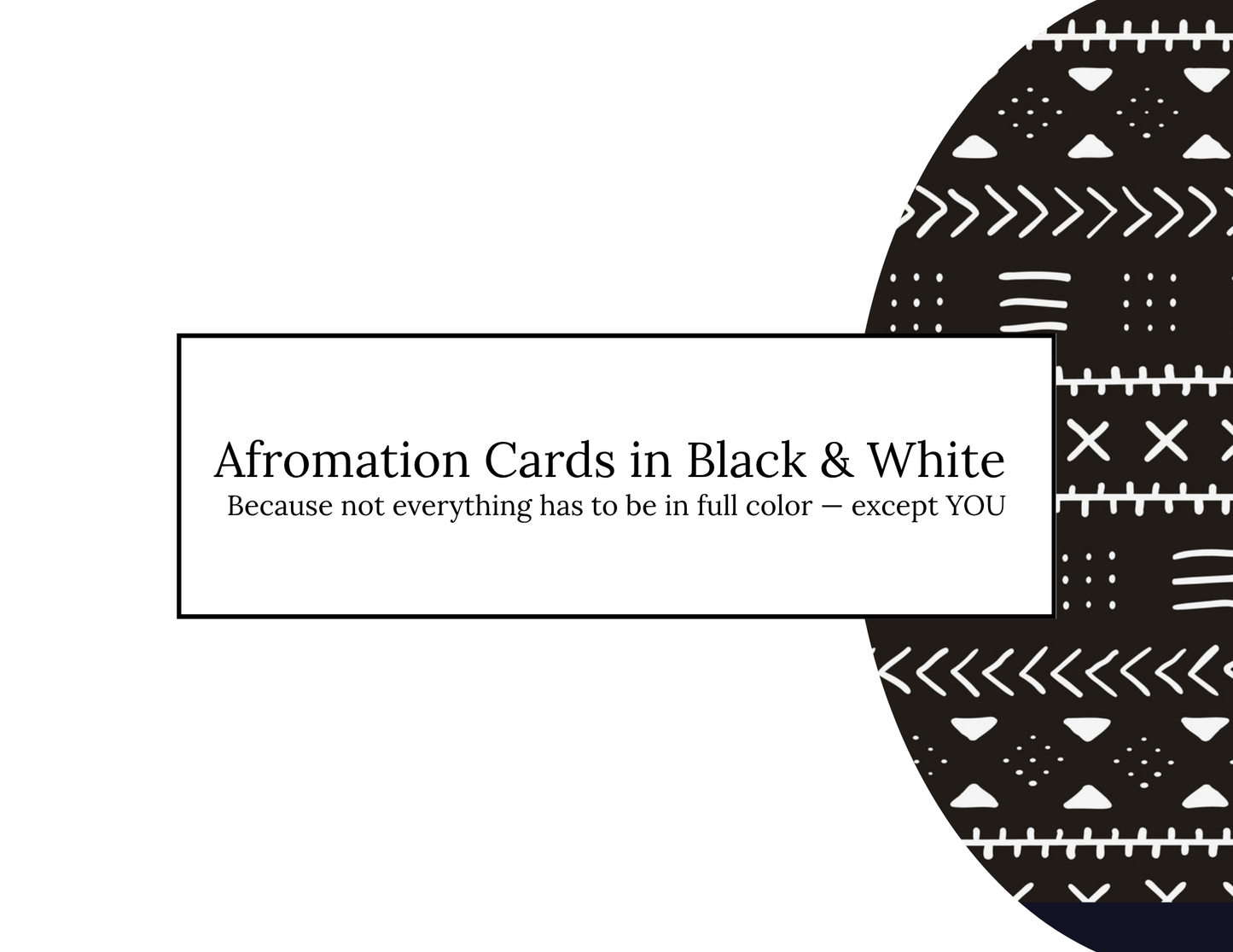 Afromation Cards: 30 Days of Power & Positivity